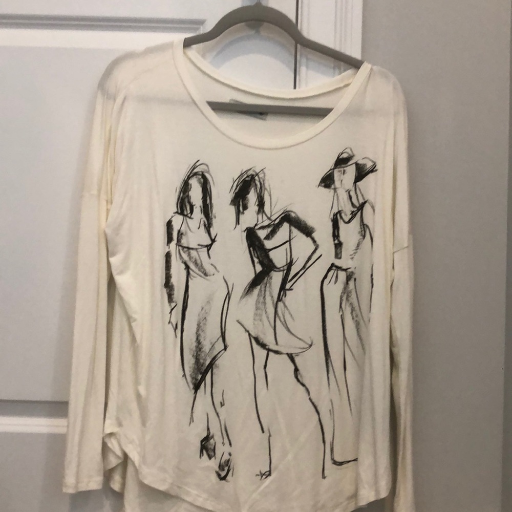 Graphic Long Sleeve Tee